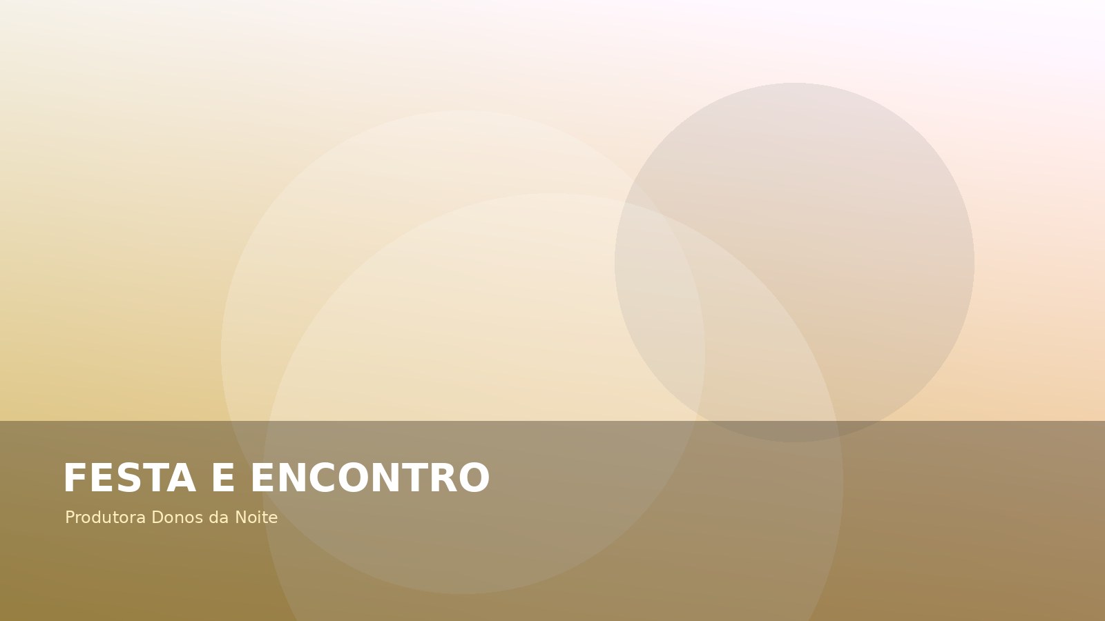 Agenda de encontros e celebrações